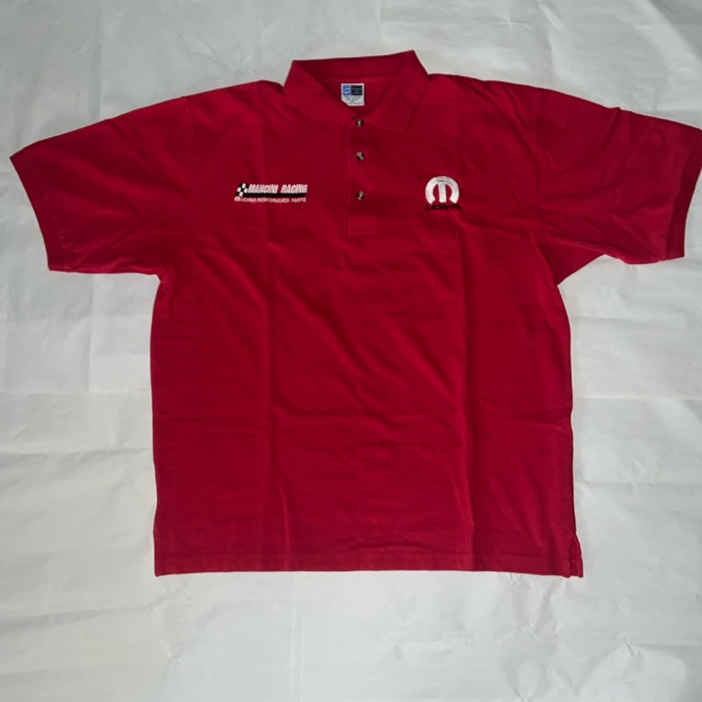 VINTAGE XL MOPAR MANCINI RACING POLO